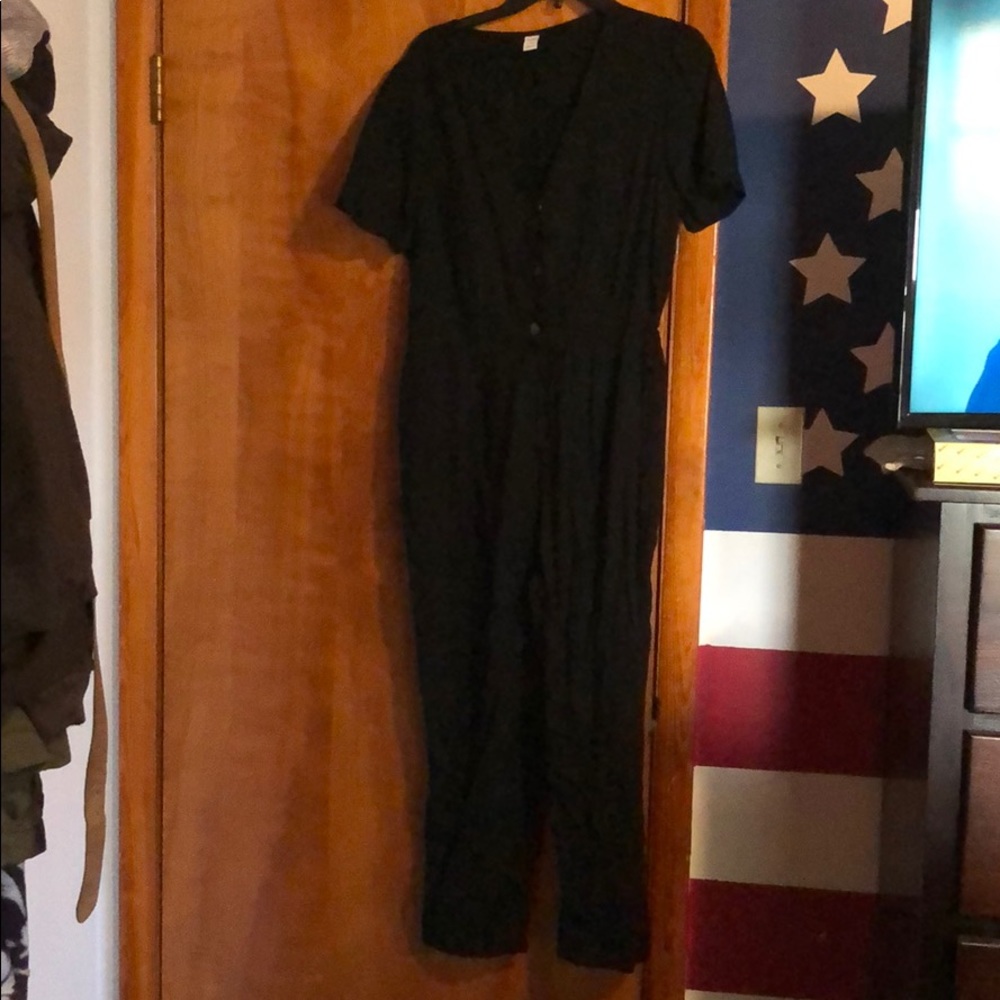 Old Navy Black Jumpsuit